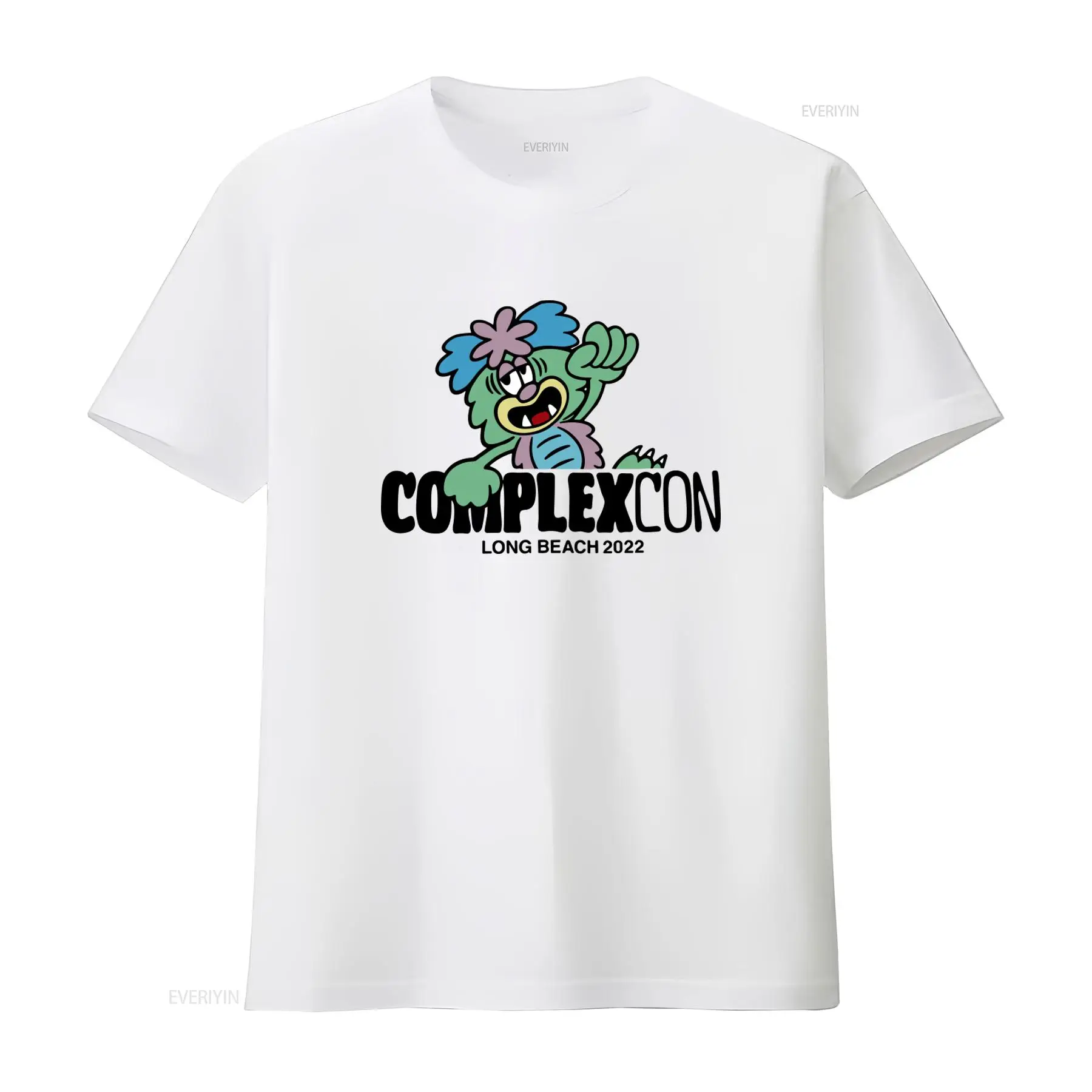 Men'S Fashion X - ComplexCon x Verdy 2022 롱비치 티셔츠