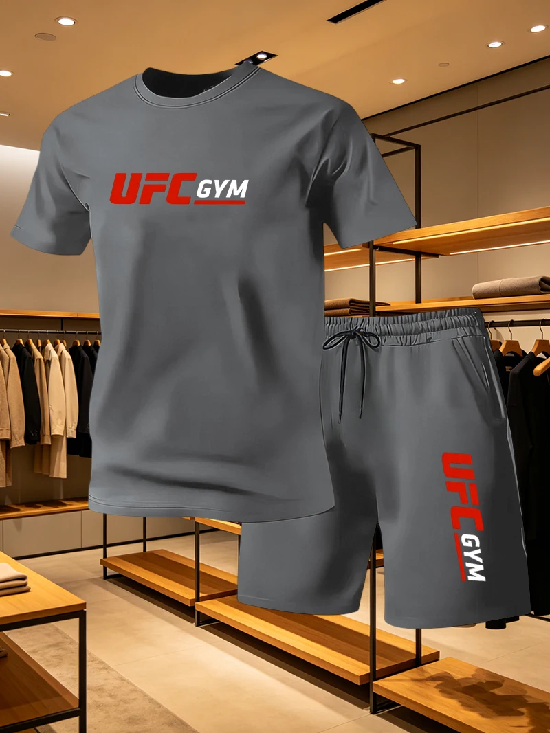 Men'S Fashion Videos - 남성 패션 티셔츠 반바지 UFC 캐주얼