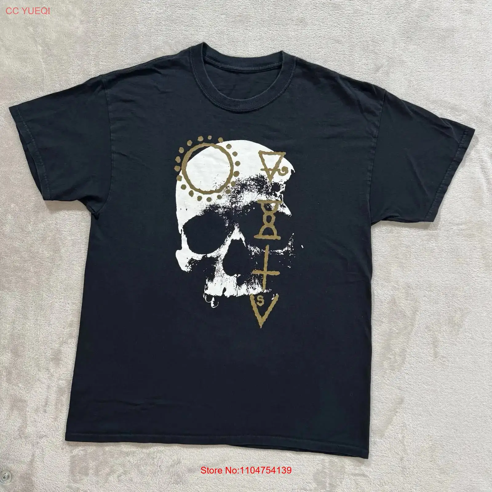 Mens Fashion Early 2000S - 빈티지 Early Graves 티셔츠 남성용 미디엄