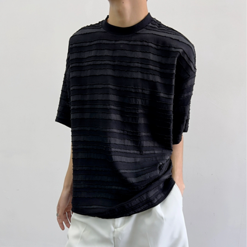 Men'S Fashion For Hot Weather - 남성용 시원하고 통기성 좋은 반팔 티셔츠,