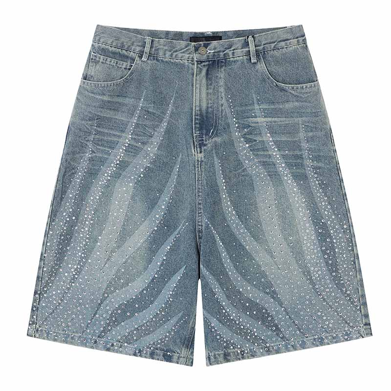 Men'S Fashion Jeans - 빈티지 패션 힙합 청반바지 스트릿웨어 패치워크