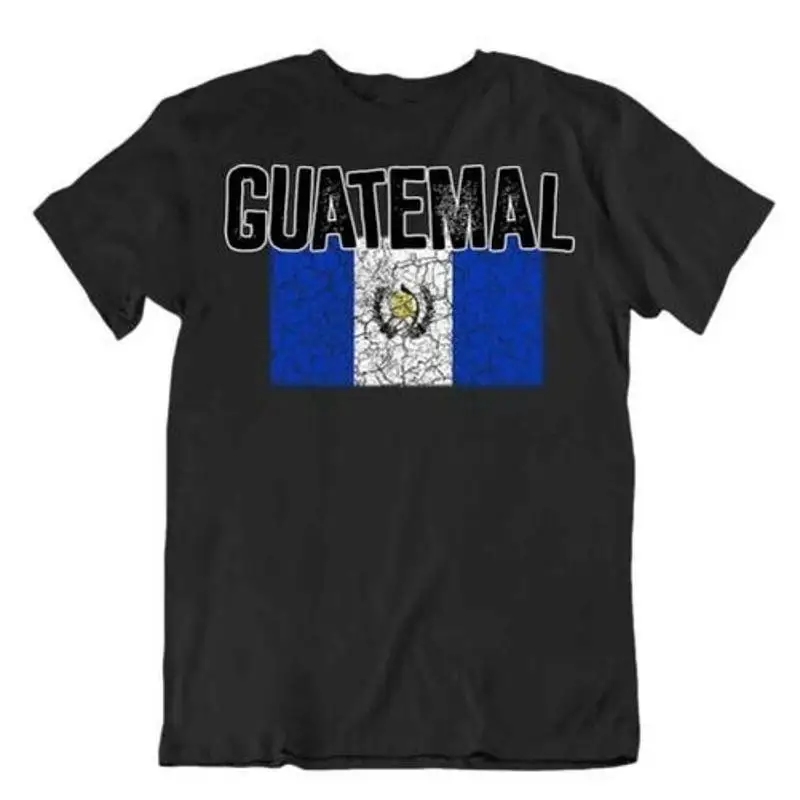 Men'S Fashion Guatemala - 과테말라 패션 국가 기념품 깃발 티셔츠