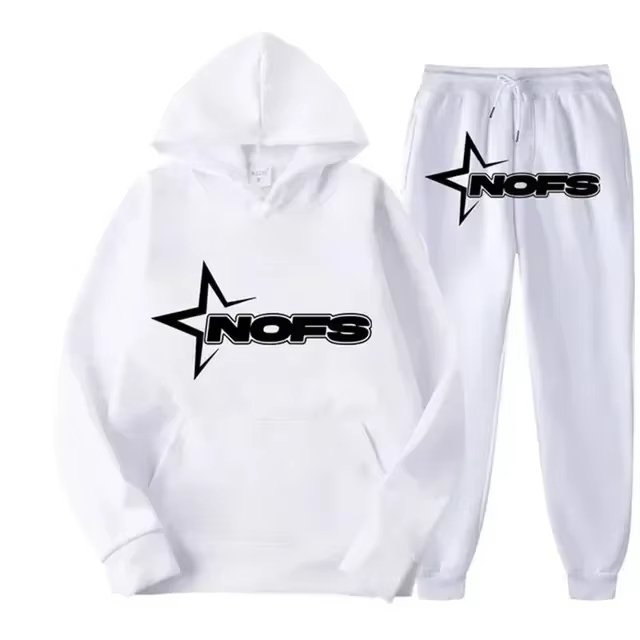 Jogger Sweatpants Men - 2026 스트리트웨어 남성 후드 스웨트셔츠 트랙슈트