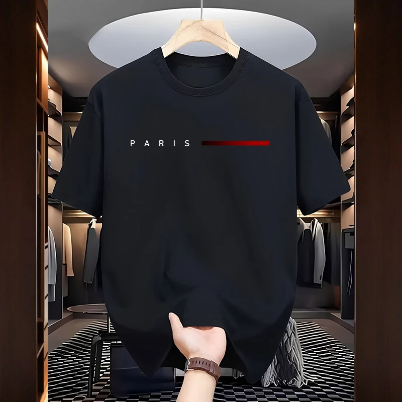 Men'S Fashion Paris 2025 - 남성용 파리 패션 티셔츠 고품질 100%