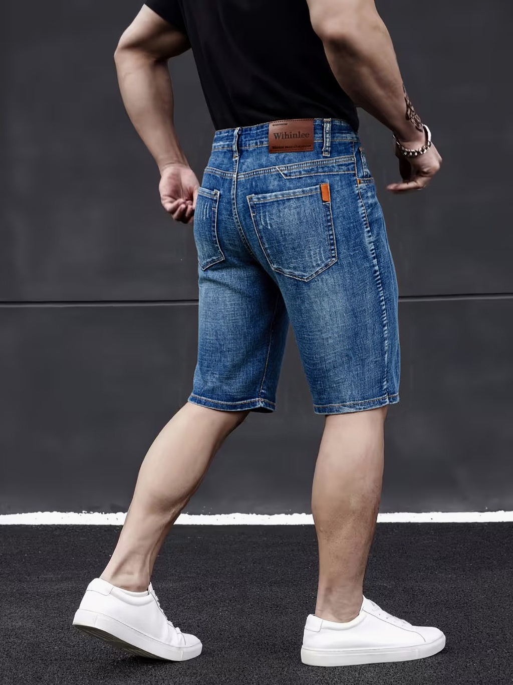 Men'S Fashion Jeans - Wthinlee 뉴 비즈니스 남성 청바지 캐주얼