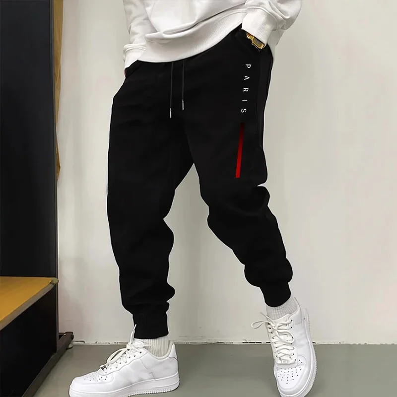 Men'S Fashion Paris 2025 - 2025 최신 남성 파리 프린트 조거