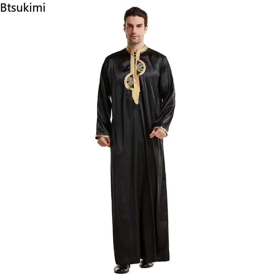 중동 무슬림 남성 의류 루즈핏 카프탄 긴팔 로브 토브  - Men'S Fashion Kurta 리뷰 및 가격