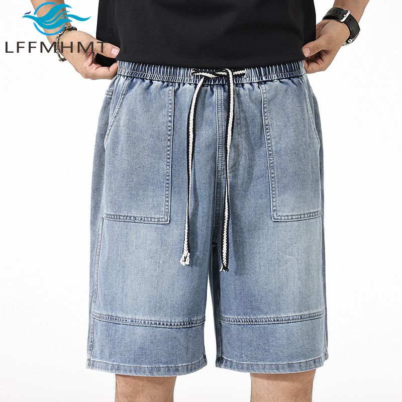 좋은 품질 여름 패션 남자 카고 반바지 여름 패션 탄성 - Men'S Fashion Jeans 리뷰 및 가격