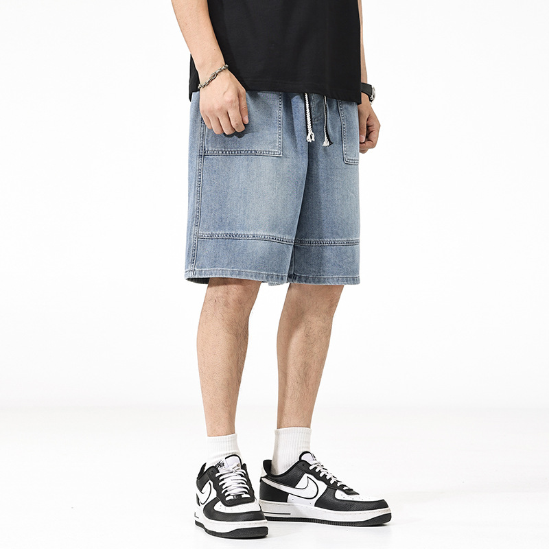 좋은 품질 여름 패션 남자 카고 반바지 여름 패션 탄성 - Men'S Fashion Jeans 리뷰 및 가격