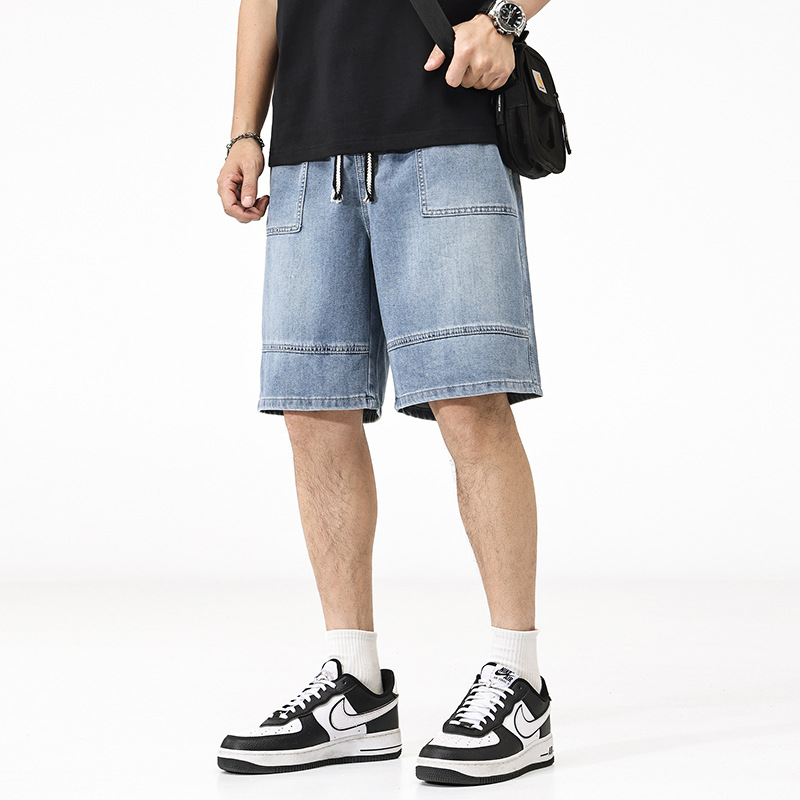 좋은 품질 여름 패션 남자 카고 반바지 여름 패션 탄성 - Men'S Fashion Jeans 리뷰 및 가격