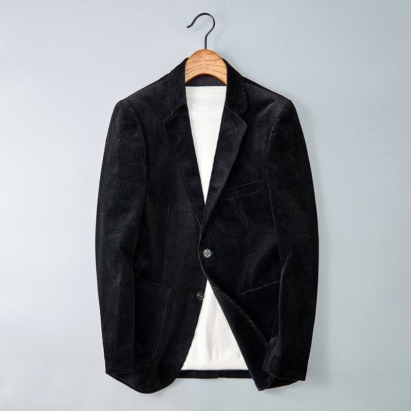 6XL-XS 남성용 고품질 비즈니스 수트 자켓 슬림핏  - Corduroy Jacket Men 리뷰 및 가격