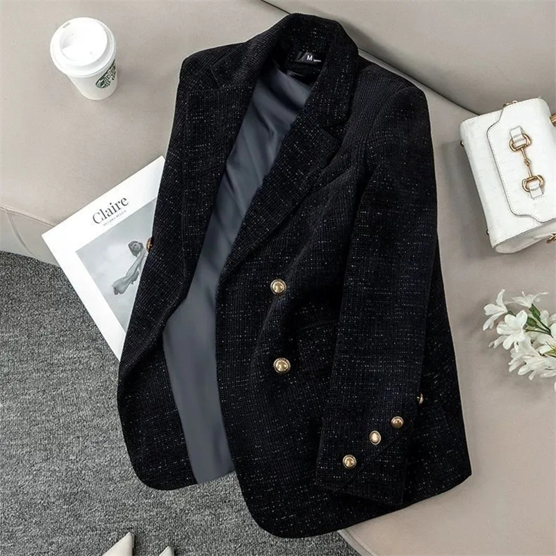 여성용 블랙 코듀로이 수트 재킷 가을 겨울 두꺼운 코튼 - Corduroy Jacket Men 리뷰 및 가격