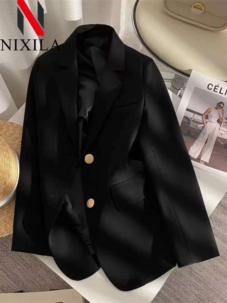 여성 더블 브레스트 블레이저 시크 오피스 레이디 빈티지 - Men'S Fashion X 리뷰 및 가격