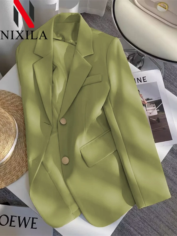 여성 더블 브레스트 블레이저 시크 오피스 레이디 빈티지 - Men'S Fashion X 리뷰 및 가격