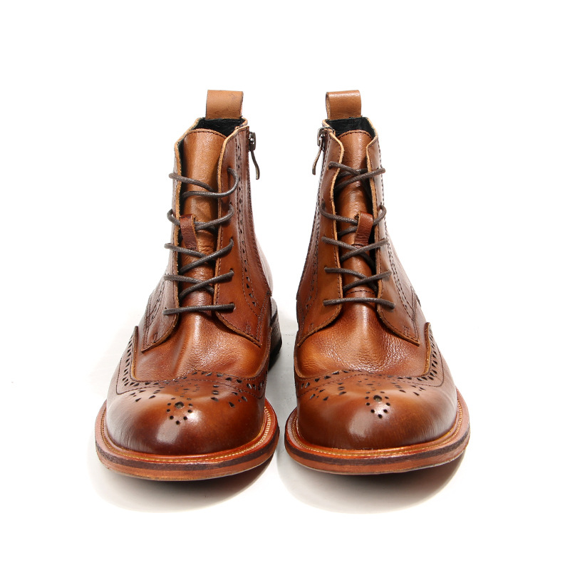 빈티지 남성 발목 첼시 부츠 럭셔리 정품 가죽 2025 - Mens Fashion Vintage 리뷰 및 가격