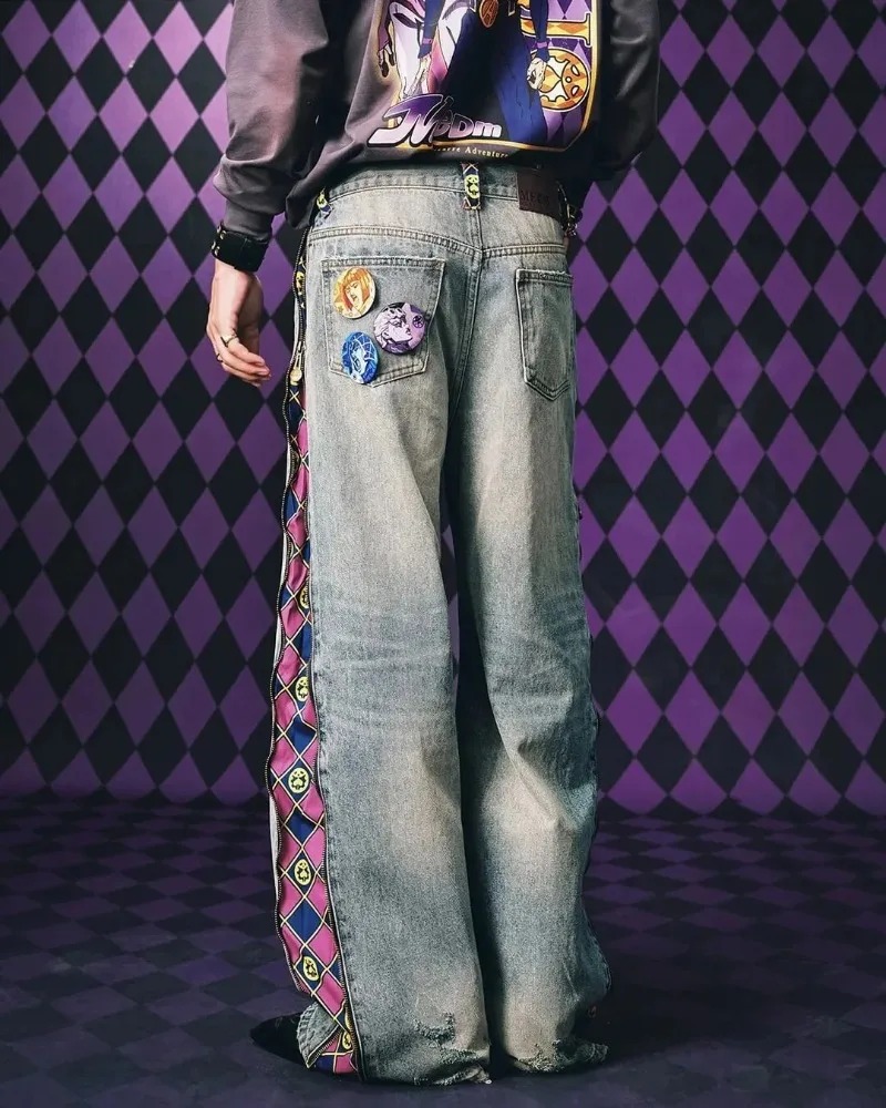 Y2K 스트리트웨어 남성 힙합 하라주쿠 2피스 세트 애 - Mens Fashion Vintage 리뷰 및 가격