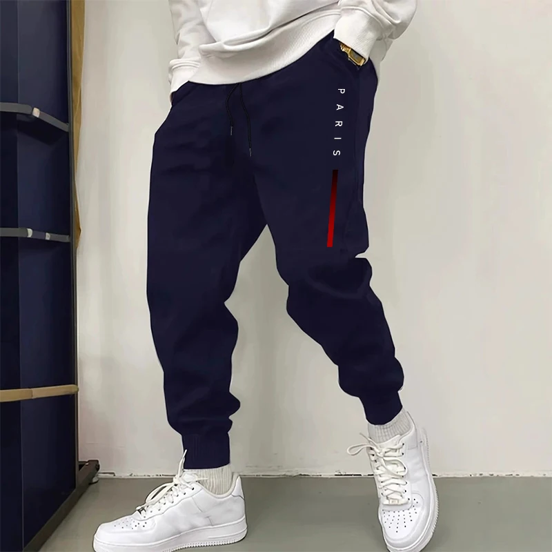 2025 최신 남성 파리 프린트 조거 팬츠 가을 겨울  - Men'S Fashion Paris 2025 리뷰 및 가격