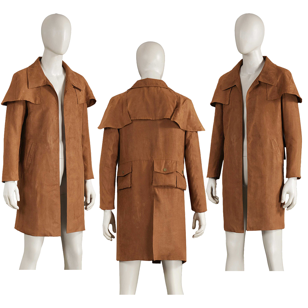 사막 순찰관 애니메이션 코스프레 트렌치 코트 의상 남성 - Trench Coat Men 리뷰 및 가격