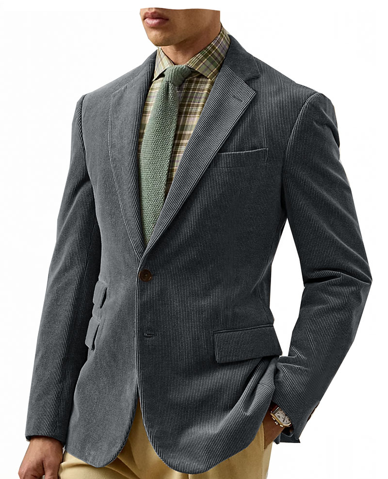 빈티지 코듀로이 남성 블레이저 럭셔리 고품질 웨딩 드레 - Corduroy Jacket Men 리뷰 및 가격