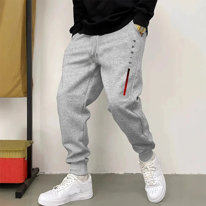 2025 최신 남성 파리 프린트 조거 팬츠 가을 겨울  - Men'S Fashion Paris 2025 리뷰 및 가격