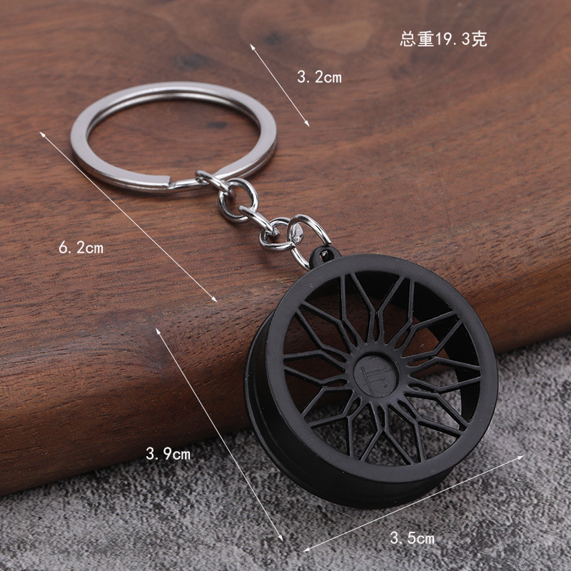 남성용 금속 휠 허브 열쇠고리 펜던트 자동차 개조 액세 - Men'S Fashion Hub 리뷰 및 가격