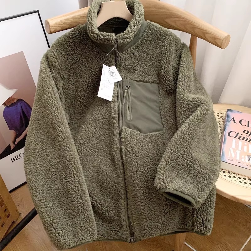 루즈핏 양털 벨벳 자켓 코트 남녀공용 캐주얼 보온 스탠 - Corduroy Jacket Men 리뷰 및 가격