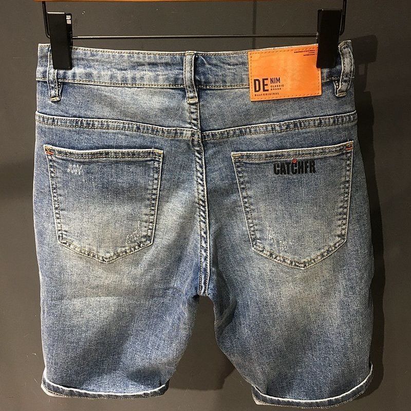남성용 짧은 청바지 바지, 텍스트 포켓이 있는 특대 데 - Men'S Fashion Jeans 리뷰 및 가격