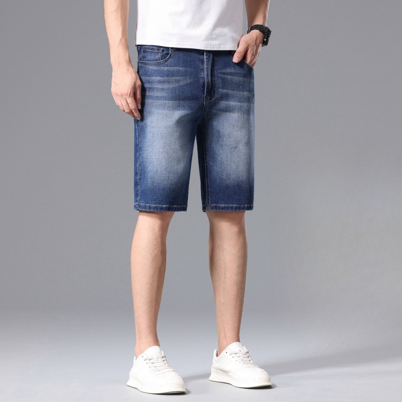 여름 패션 남성 데님 반바지 루즈핏 얇은 워싱 스트레이 - Men'S Fashion For Hot Weather 리뷰 및 가격