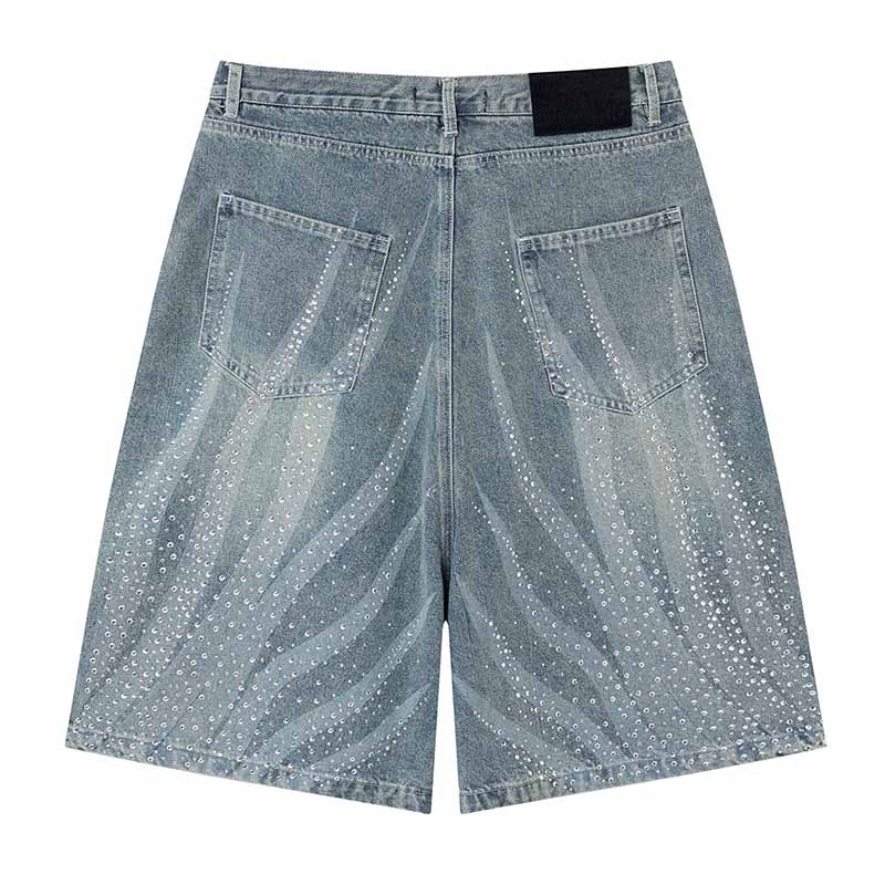 빈티지 패션 힙합 청반바지 스트릿웨어 패치워크 캐주얼  - Men'S Fashion Jeans 리뷰 및 가격