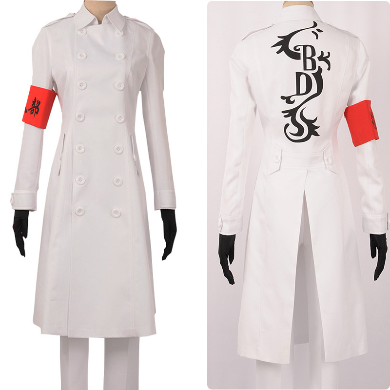 Anime Tokyo Revengers Hajime K - Trench Coat Men 리뷰 및 가격