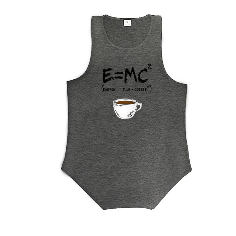패션 E=MC 에너지 = 우유 X 커피 프린트 셔츠 남 - Men'S Fashion X 리뷰 및 가격