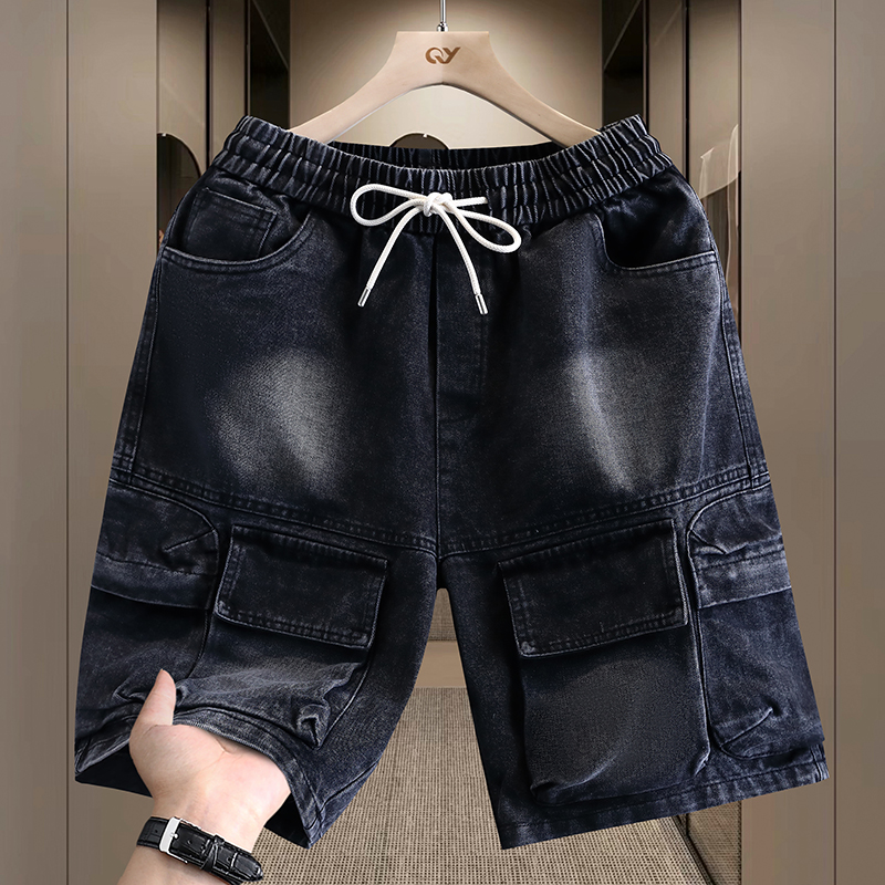 남성용 카고 반바지 새로운 여름 패션 얇은 면 혼방 캐 - Men'S Fashion Jeans 리뷰 및 가격