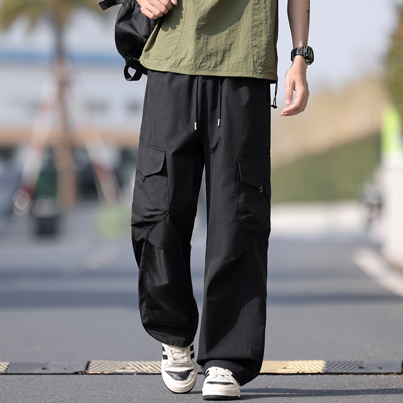 한국 하이 스트리트 조깅 카고 바지 남성 멀티 포켓 신 - Jogger Sweatpants Men 리뷰 및 가격
