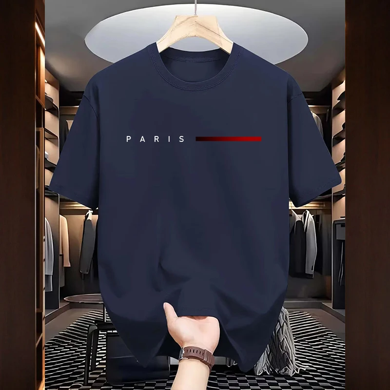 남성용 파리 패션 티셔츠 고품질 100% 코튼 오목 반 - Men'S Fashion Paris 2025 리뷰 및 가격