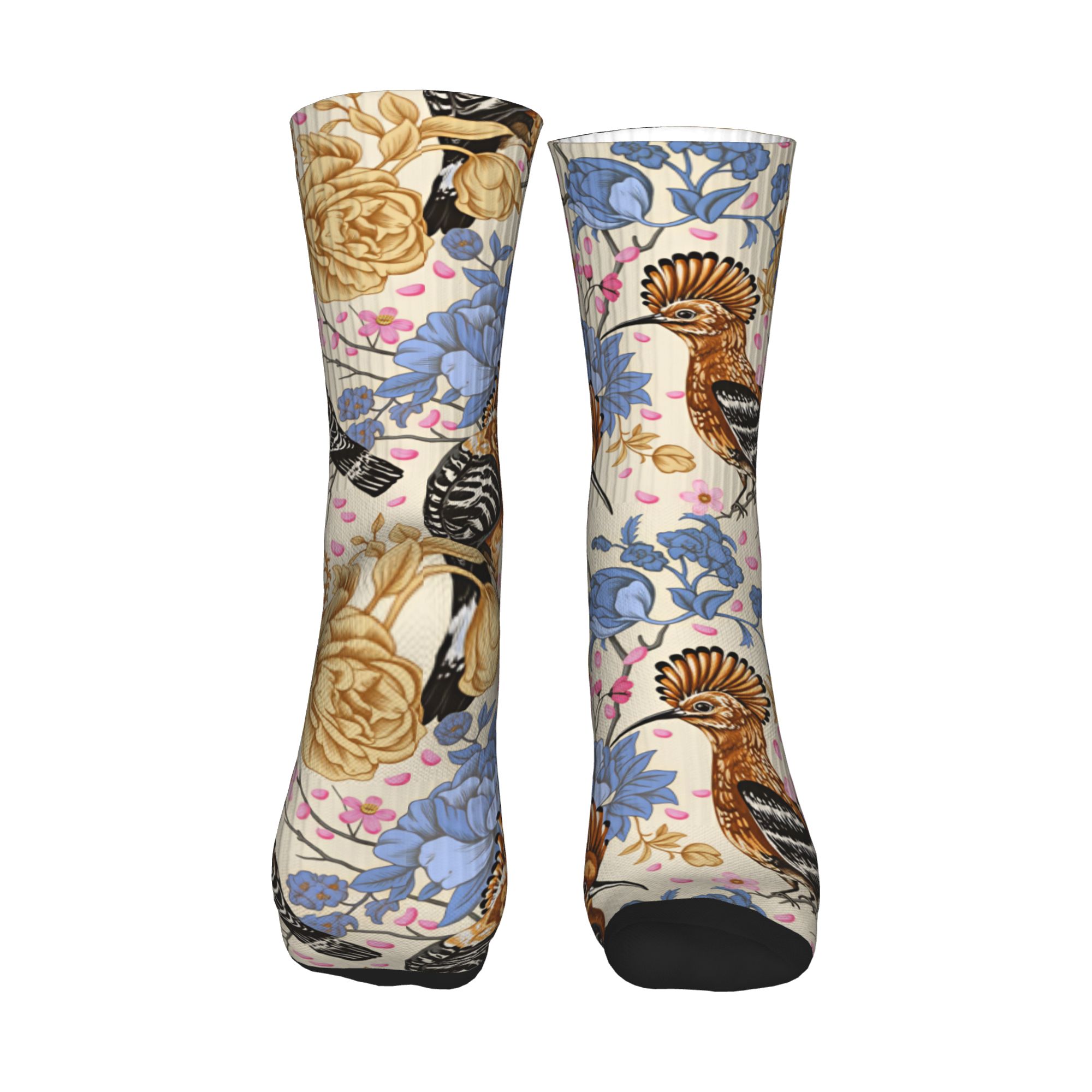 Hoopoe Bird Blue Peony 빈티지 꽃무늬 - Mens Fashion Vintage 리뷰 및 가격
