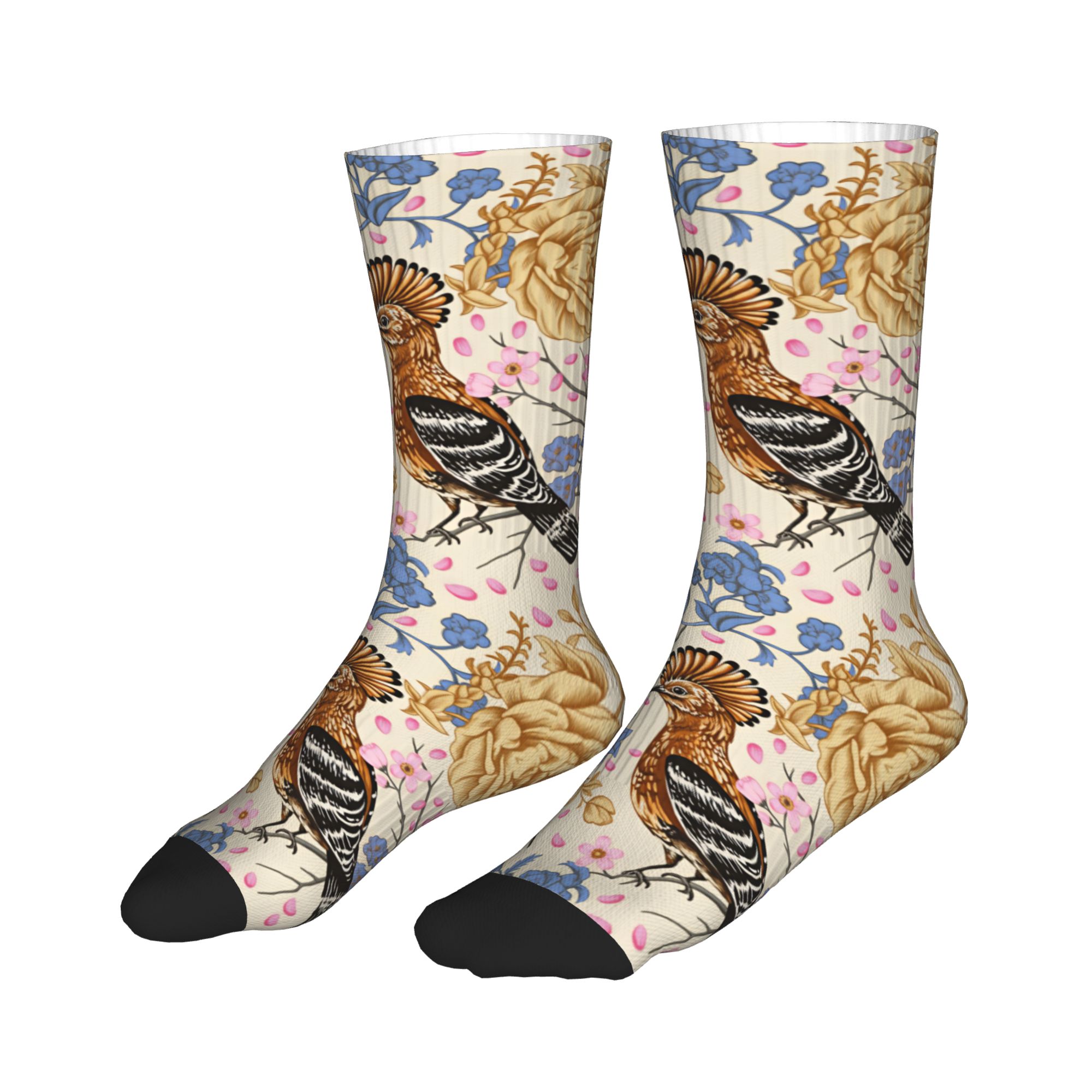 Hoopoe Bird Blue Peony 빈티지 꽃무늬 - Mens Fashion Vintage 리뷰 및 가격
